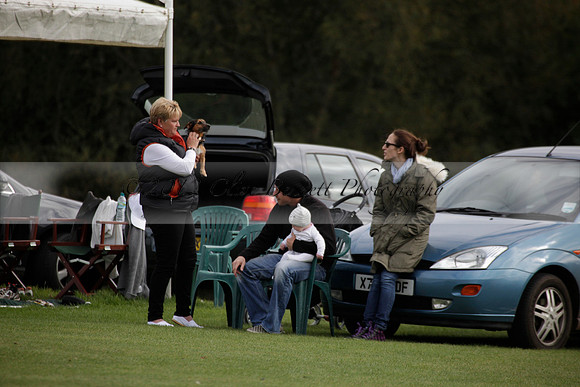 Broadoak Farm v Salkeld in an Autumn Cup polo match played on Lawns 2 at Cowdray Park Polo Club on Sunday 16 September 2012