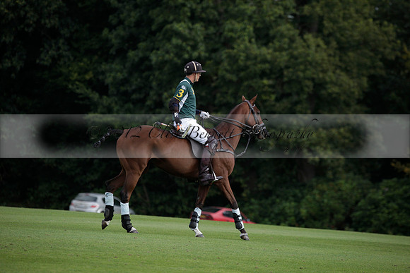Broadoak Farm v Salkeld in an Autumn Cup polo match played on Lawns 2 at Cowdray Park Polo Club on Sunday 16 September 2012