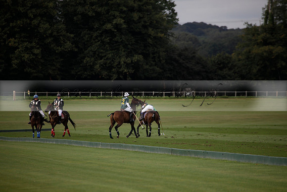 Broadoak Farm v Salkeld in an Autumn Cup polo match played on Lawns 2 at Cowdray Park Polo Club on Sunday 16 September 2012