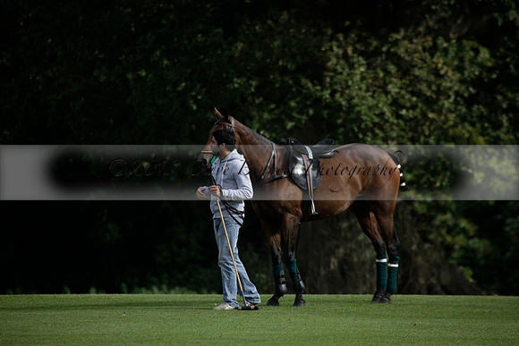 Broadoak Farm v Salkeld in an Autumn Cup polo match played on Lawns 2 at Cowdray Park Polo Club on Sunday 16 September 2012