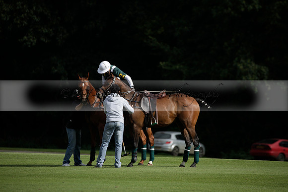 Broadoak Farm v Salkeld in an Autumn Cup polo match played on Lawns 2 at Cowdray Park Polo Club on Sunday 16 September 2012