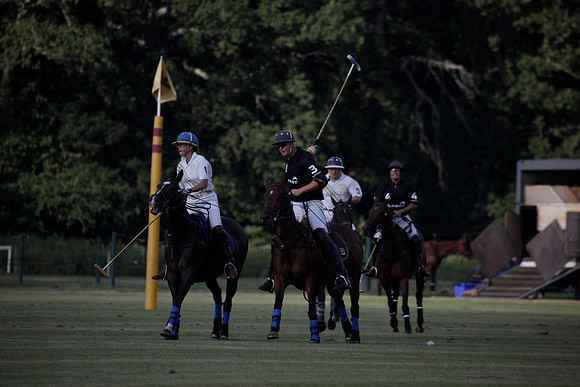 Summit v Combe Place in a West Sussex Cup polo match played on River at Cowdray Park Polo Club on Tuesday 21 August 2012