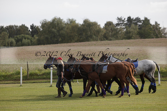 Maiz Dulce v Blackdown Equine Clinic in a Farewell Cup polo match played on Ambersham 1 at Cowdray Park Polo Club on Saturday 22 September 2012