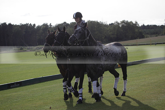 Maiz Dulce v Blackdown Equine Clinic in a Farewell Cup polo match played on Ambersham 1 at Cowdray Park Polo Club on Saturday 22 September 2012