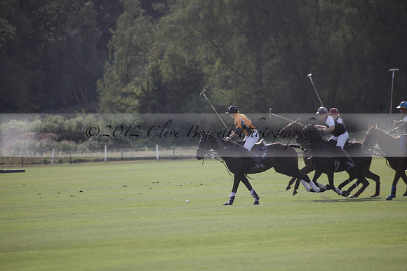 Maiz Dulce v Blackdown Equine Clinic in a Farewell Cup polo match played on Ambersham 1 at Cowdray Park Polo Club on Saturday 22 September 2012