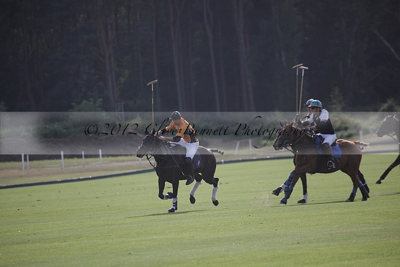 Maiz Dulce v Blackdown Equine Clinic in a Farewell Cup polo match played on Ambersham 1 at Cowdray Park Polo Club on Saturday 22 September 2012