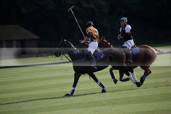 Maiz Dulce v Blackdown Equine Clinic in a Farewell Cup polo match played on Ambersham 1 at Cowdray Park Polo Club on Saturday 22 September 2012