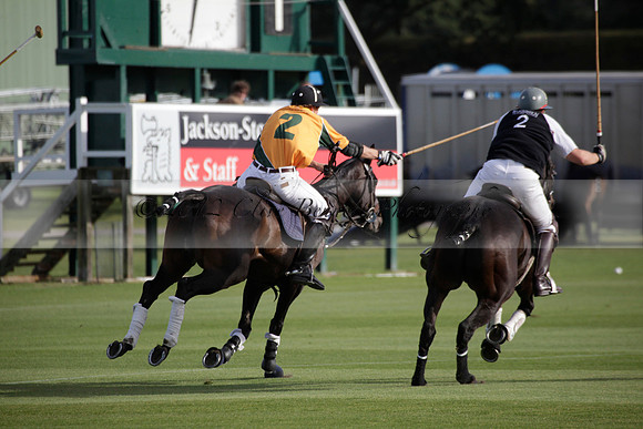 Maiz Dulce v Blackdown Equine Clinic in a Farewell Cup polo match played on Ambersham 1 at Cowdray Park Polo Club on Saturday 22 September 2012