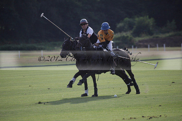 Maiz Dulce v Blackdown Equine Clinic in a Farewell Cup polo match played on Ambersham 1 at Cowdray Park Polo Club on Saturday 22 September 2012