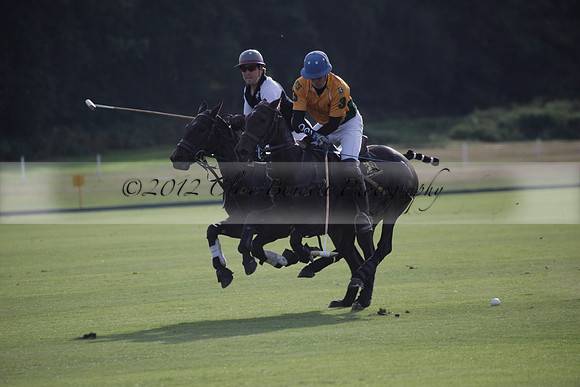 Maiz Dulce v Blackdown Equine Clinic in a Farewell Cup polo match played on Ambersham 1 at Cowdray Park Polo Club on Saturday 22 September 2012