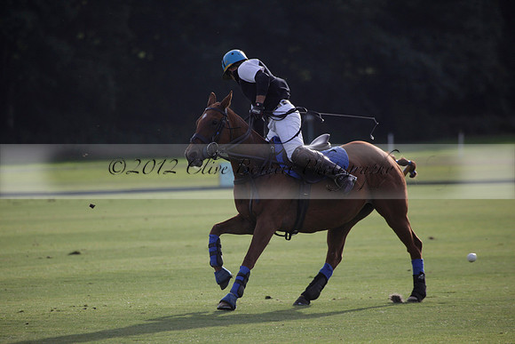 Maiz Dulce v Blackdown Equine Clinic in a Farewell Cup polo match played on Ambersham 1 at Cowdray Park Polo Club on Saturday 22 September 2012
