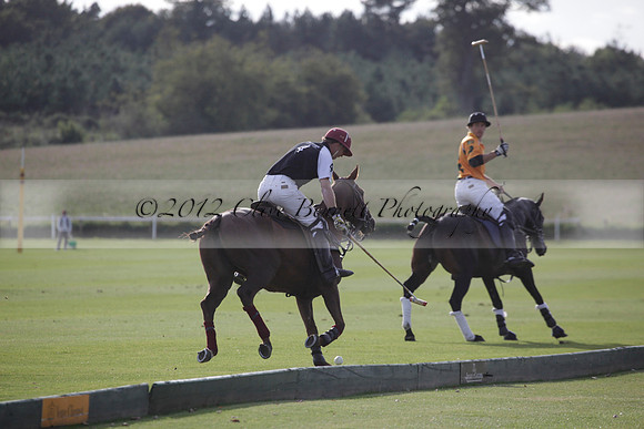Maiz Dulce v Blackdown Equine Clinic in a Farewell Cup polo match played on Ambersham 1 at Cowdray Park Polo Club on Saturday 22 September 2012