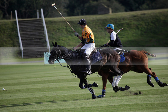 Maiz Dulce v Blackdown Equine Clinic in a Farewell Cup polo match played on Ambersham 1 at Cowdray Park Polo Club on Saturday 22 September 2012