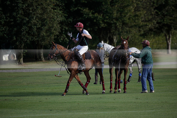 Maiz Dulce v Blackdown Equine Clinic in a Farewell Cup polo match played on Ambersham 1 at Cowdray Park Polo Club on Saturday 22 September 2012