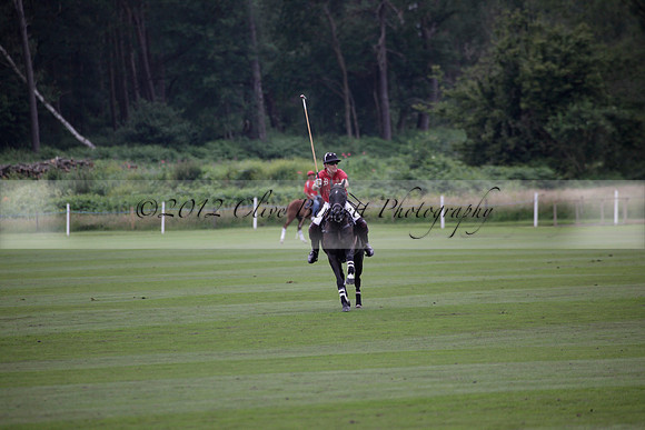 La Bamba de Areco v Richard Mille in a Veuve Clicquot Gold Cup Polo match played on Ambersham 1  on Wednesday 04 July 2012