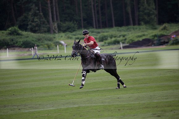 La Bamba de Areco v Richard Mille in a Veuve Clicquot Gold Cup Polo match played on Ambersham 1  on Wednesday 04 July 2012
