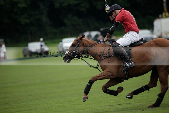 La Bamba de Areco v Richard Mille in a Veuve Clicquot Gold Cup Polo match played on Ambersham 1  on Wednesday 04 July 2012