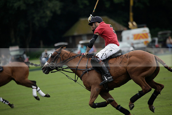 La Bamba de Areco v Richard Mille in a Veuve Clicquot Gold Cup Polo match played on Ambersham 1  on Wednesday 04 July 2012