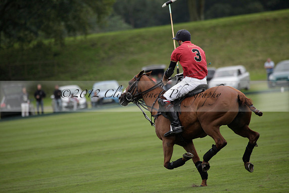 La Bamba de Areco v Richard Mille in a Veuve Clicquot Gold Cup Polo match played on Ambersham 1  on Wednesday 04 July 2012
