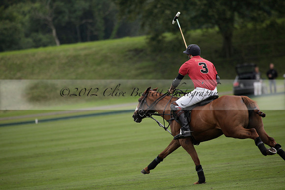 La Bamba de Areco v Richard Mille in a Veuve Clicquot Gold Cup Polo match played on Ambersham 1  on Wednesday 04 July 2012