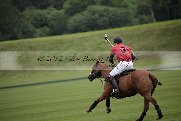 La Bamba de Areco v Richard Mille in a Veuve Clicquot Gold Cup Polo match played on Ambersham 1  on Wednesday 04 July 2012