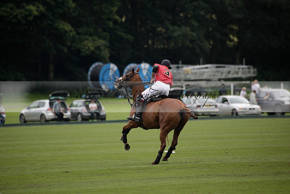 La Bamba de Areco v Richard Mille in a Veuve Clicquot Gold Cup Polo match played on Ambersham 1  on Wednesday 04 July 2012