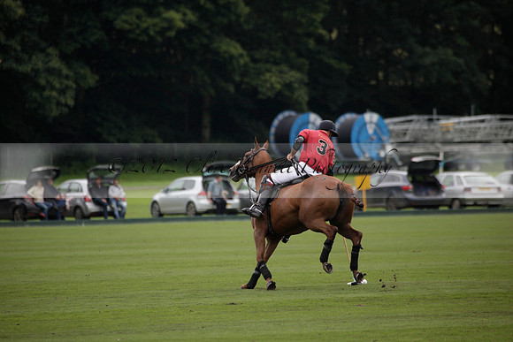 La Bamba de Areco v Richard Mille in a Veuve Clicquot Gold Cup Polo match played on Ambersham 1  on Wednesday 04 July 2012