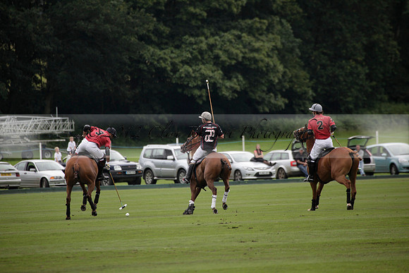 La Bamba de Areco v Richard Mille in a Veuve Clicquot Gold Cup Polo match played on Ambersham 1  on Wednesday 04 July 2012