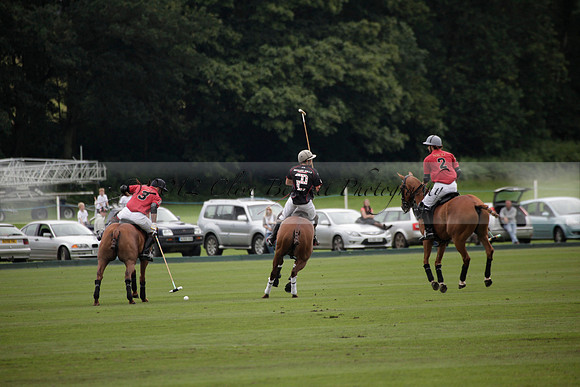 La Bamba de Areco v Richard Mille in a Veuve Clicquot Gold Cup Polo match played on Ambersham 1  on Wednesday 04 July 2012