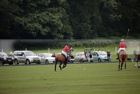 La Bamba de Areco v Richard Mille in a Veuve Clicquot Gold Cup Polo match played on Ambersham 1  on Wednesday 04 July 2012