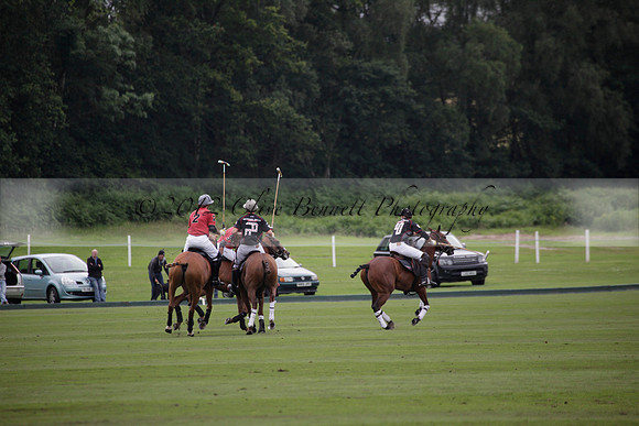 La Bamba de Areco v Richard Mille in a Veuve Clicquot Gold Cup Polo match played on Ambersham 1  on Wednesday 04 July 2012