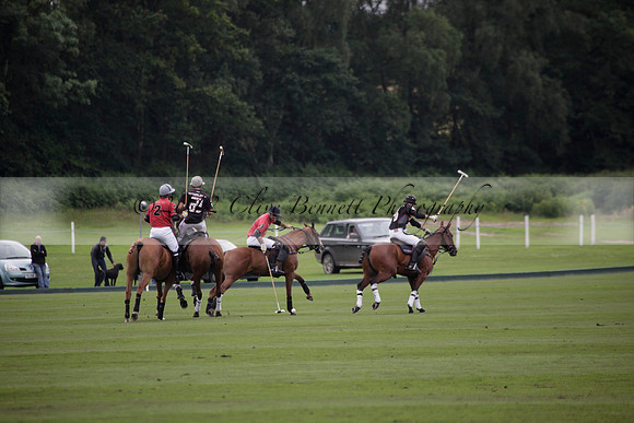 La Bamba de Areco v Richard Mille in a Veuve Clicquot Gold Cup Polo match played on Ambersham 1  on Wednesday 04 July 2012