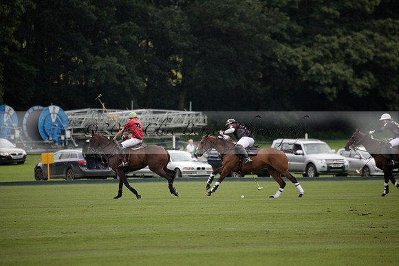 La Bamba de Areco v Richard Mille in a Veuve Clicquot Gold Cup Polo match played on Ambersham 1  on Wednesday 04 July 2012