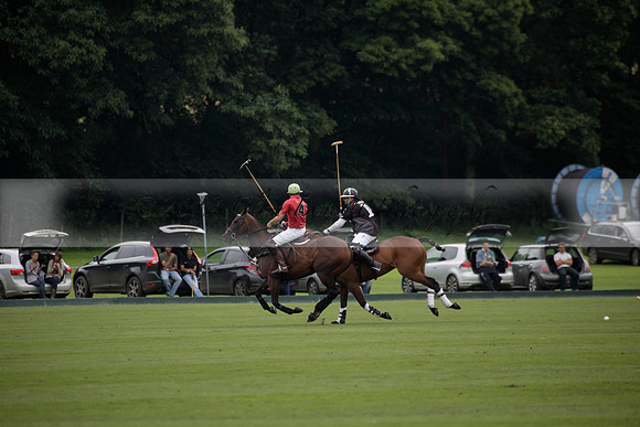 La Bamba de Areco v Richard Mille in a Veuve Clicquot Gold Cup Polo match played on Ambersham 1  on Wednesday 04 July 2012