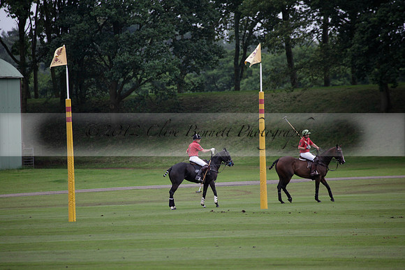 La Bamba de Areco v Richard Mille in a Veuve Clicquot Gold Cup Polo match played on Ambersham 1  on Wednesday 04 July 2012