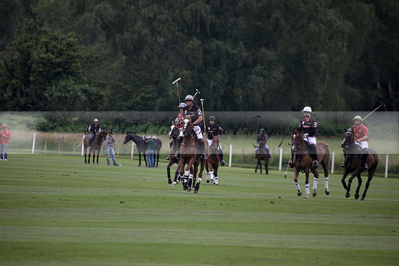 La Bamba de Areco v Richard Mille in a Veuve Clicquot Gold Cup Polo match played on Ambersham 1  on Wednesday 04 July 2012