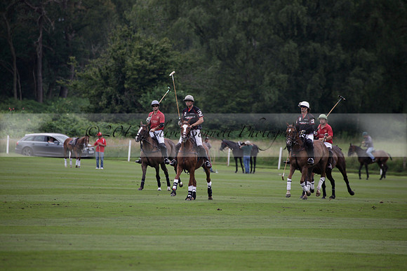 La Bamba de Areco v Richard Mille in a Veuve Clicquot Gold Cup Polo match played on Ambersham 1  on Wednesday 04 July 2012