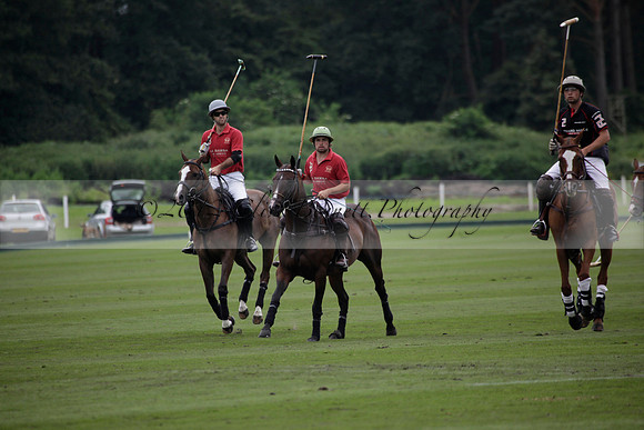La Bamba de Areco v Richard Mille in a Veuve Clicquot Gold Cup Polo match played on Ambersham 1  on Wednesday 04 July 2012