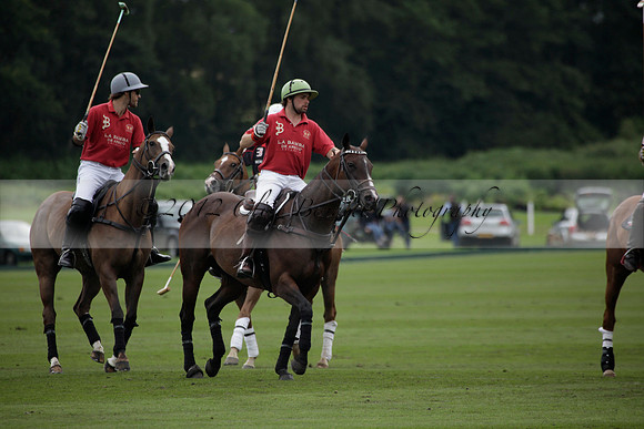 La Bamba de Areco v Richard Mille in a Veuve Clicquot Gold Cup Polo match played on Ambersham 1  on Wednesday 04 July 2012