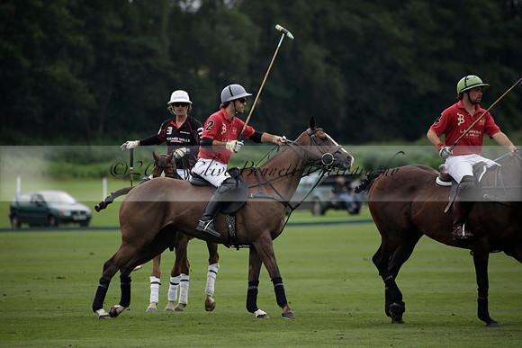 La Bamba de Areco v Richard Mille in a Veuve Clicquot Gold Cup Polo match played on Ambersham 1  on Wednesday 04 July 2012