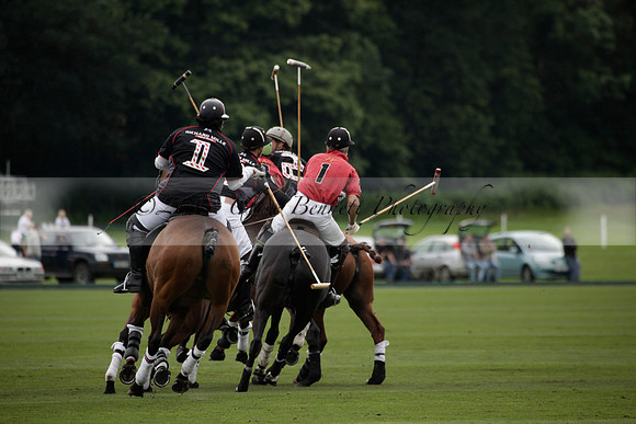 La Bamba de Areco v Richard Mille in a Veuve Clicquot Gold Cup Polo match played on Ambersham 1  on Wednesday 04 July 2012