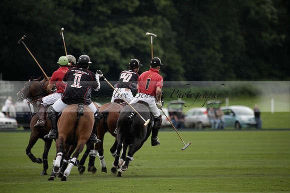 La Bamba de Areco v Richard Mille in a Veuve Clicquot Gold Cup Polo match played on Ambersham 1  on Wednesday 04 July 2012