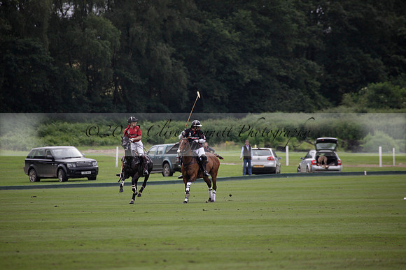 La Bamba de Areco v Richard Mille in a Veuve Clicquot Gold Cup Polo match played on Ambersham 1  on Wednesday 04 July 2012