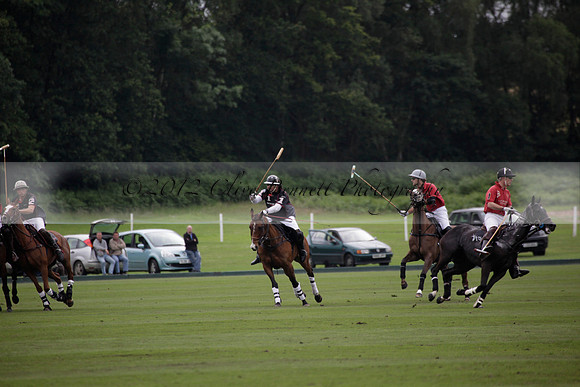 La Bamba de Areco v Richard Mille in a Veuve Clicquot Gold Cup Polo match played on Ambersham 1  on Wednesday 04 July 2012