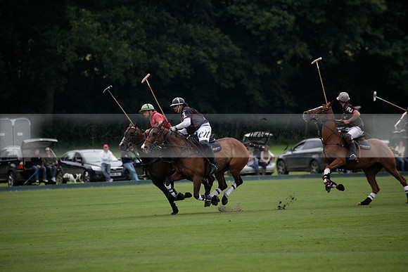 La Bamba de Areco v Richard Mille in a Veuve Clicquot Gold Cup Polo match played on Ambersham 1  on Wednesday 04 July 2012