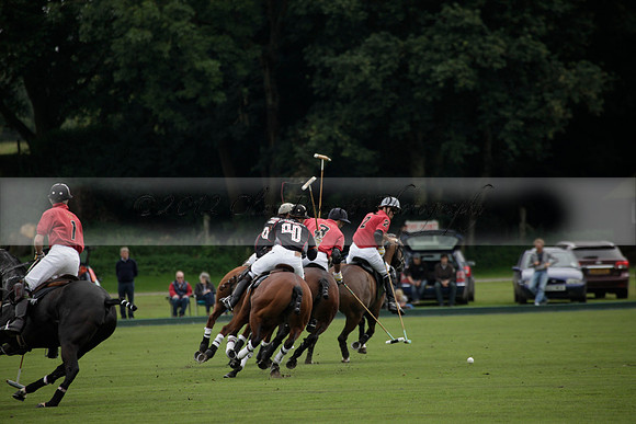 La Bamba de Areco v Richard Mille in a Veuve Clicquot Gold Cup Polo match played on Ambersham 1  on Wednesday 04 July 2012