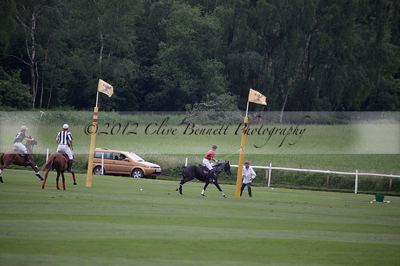La Bamba de Areco v Richard Mille in a Veuve Clicquot Gold Cup Polo match played on Ambersham 1  on Wednesday 04 July 2012