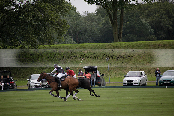 La Bamba de Areco v Richard Mille in a Veuve Clicquot Gold Cup Polo match played on Ambersham 1  on Wednesday 04 July 2012