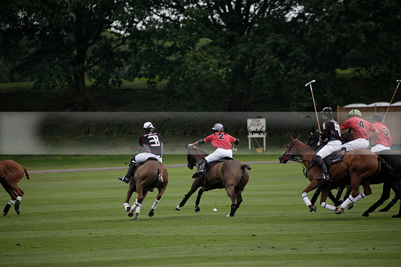 La Bamba de Areco v Richard Mille in a Veuve Clicquot Gold Cup Polo match played on Ambersham 1  on Wednesday 04 July 2012