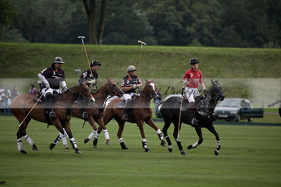 La Bamba de Areco v Richard Mille in a Veuve Clicquot Gold Cup Polo match played on Ambersham 1  on Wednesday 04 July 2012